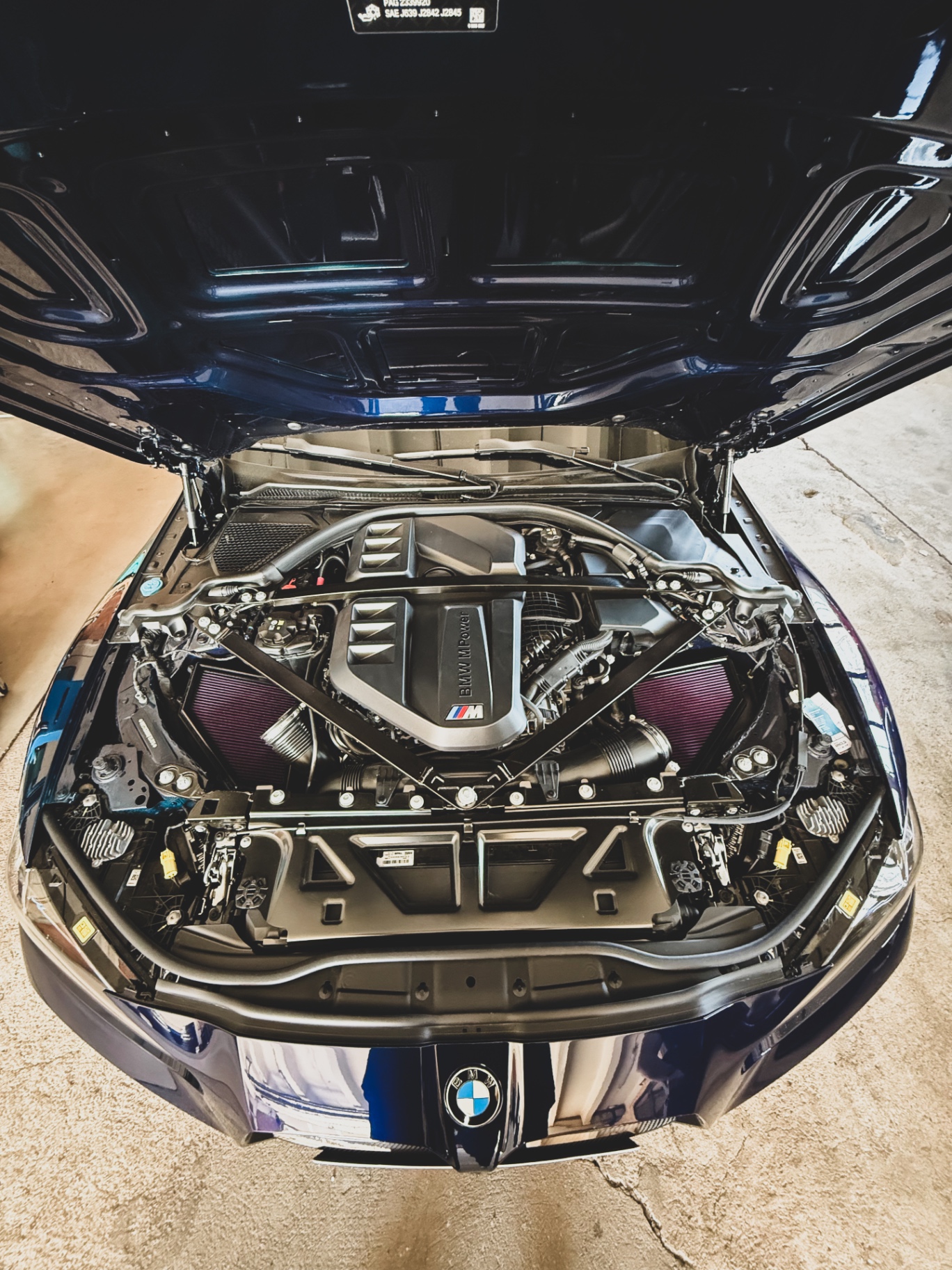 BMW M S58 Motorraum